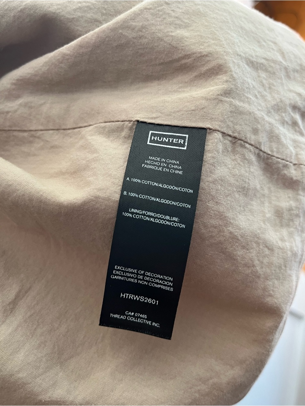 Hunter Women's Khaki Utility Jacket - Picture 9 of 10